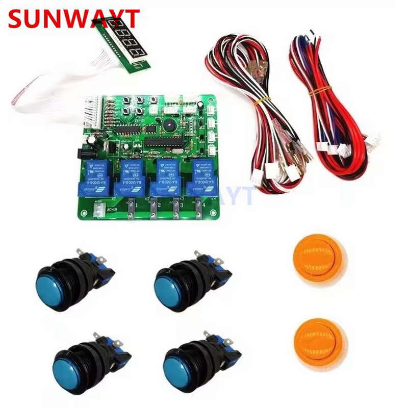 Timer Board Manufacturer - JY-21 4 Digits 4 Channel for Bill Acceptor Coin Acceptor for Water Vending