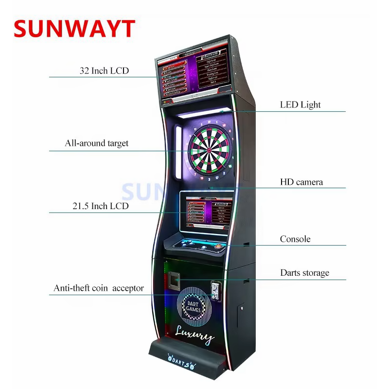 Electronic Darts Console Manufacturer - Indoor Sports LCD for Arcade Entertainment Bar Amusement Park Coin Operation
