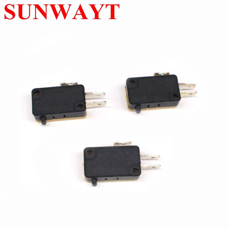 Slide Switch Manufacturer - 250VAC 3A Three Terminal Yellow Color for Arcade Push Button