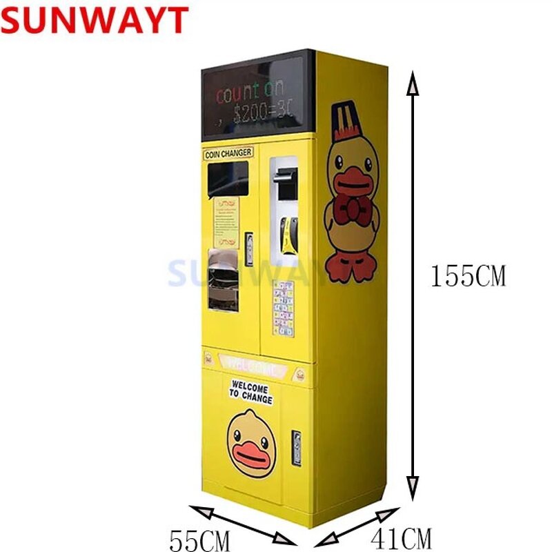 Coin Change Machine Manufacturer - Customized Automatic Money Currency Changer Bill Changer
