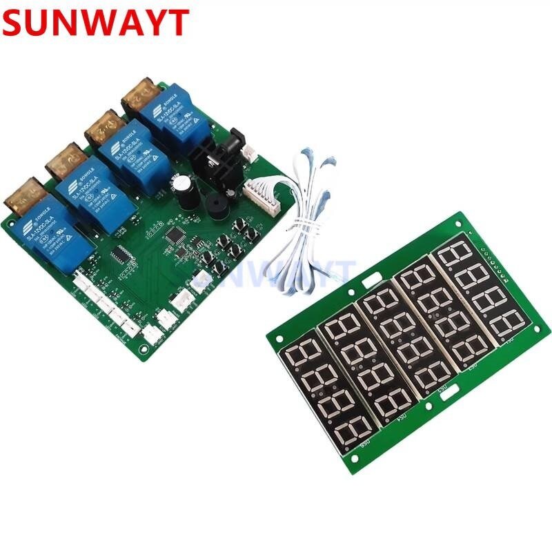 Timer Board Manufacturer - JY-215 Relay Time Control 4 Channel for Arcade Bill Coin Receiver