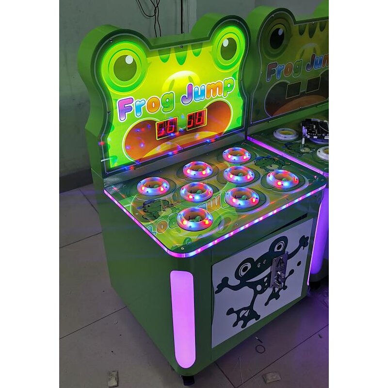 Whack a Mole Game Machine Manufacturer - Coin Operated New Design Indoor Interactive Frog Hammer Arcade Kids