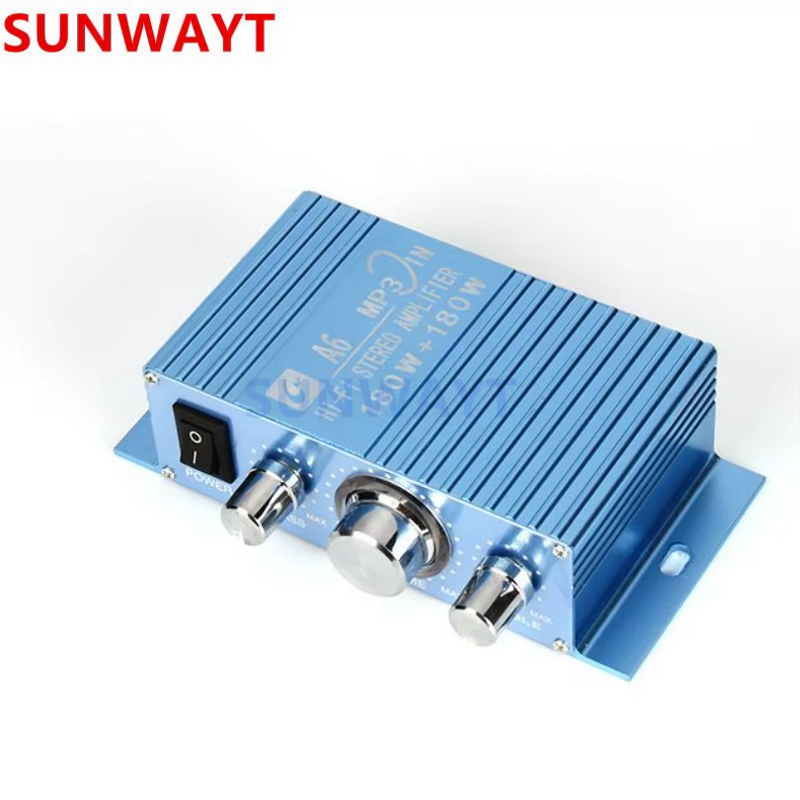 Sound Amplifier Manufacturer - Wholesale Price 180 Watt Stereo Hi-Fi A6