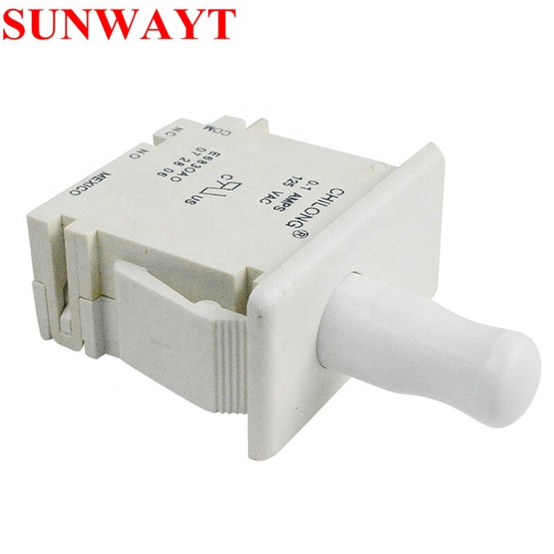 Door Switch Manufacturer - 3 Pin Game Machine Coin Door White