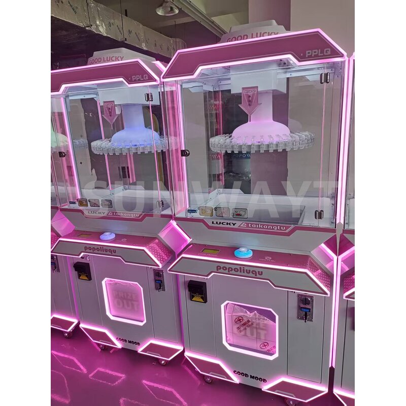 Clip Prize Game Machine Manufacturer - High Quality 40 Clip Coin Operated Gift Arcade Clamp Vending Automatic Card Clip