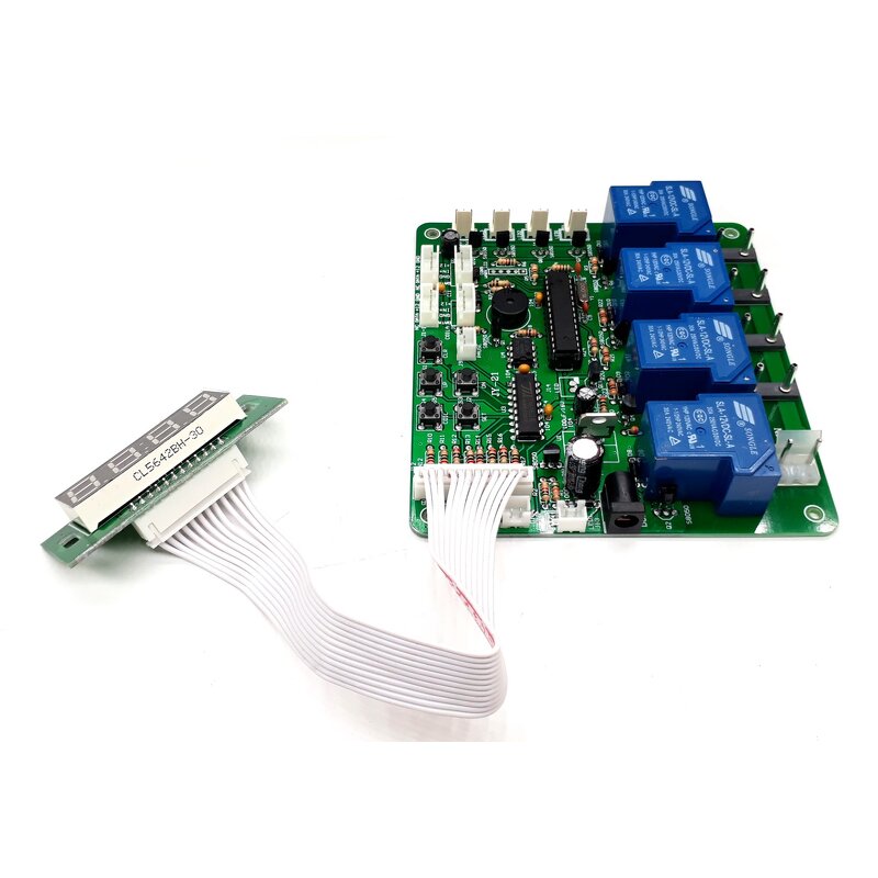 Timer Board Manufacturer - JY-21 4 Digit Coin Operated Multi Channel with Buttons for Car Washing Water Vending