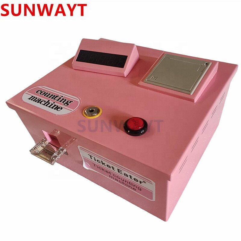 Ticket Counter Machine Manufacturer - Ticket Eater Lottery Counting Desk Mini Shredder