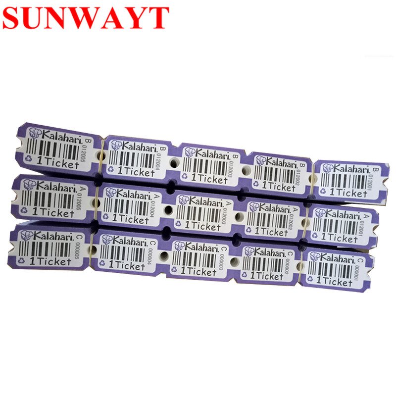 Redemption Ticket Manufacturer - Custom Cheaper 160g 180g Amusement Printing for Arcade Game Parts