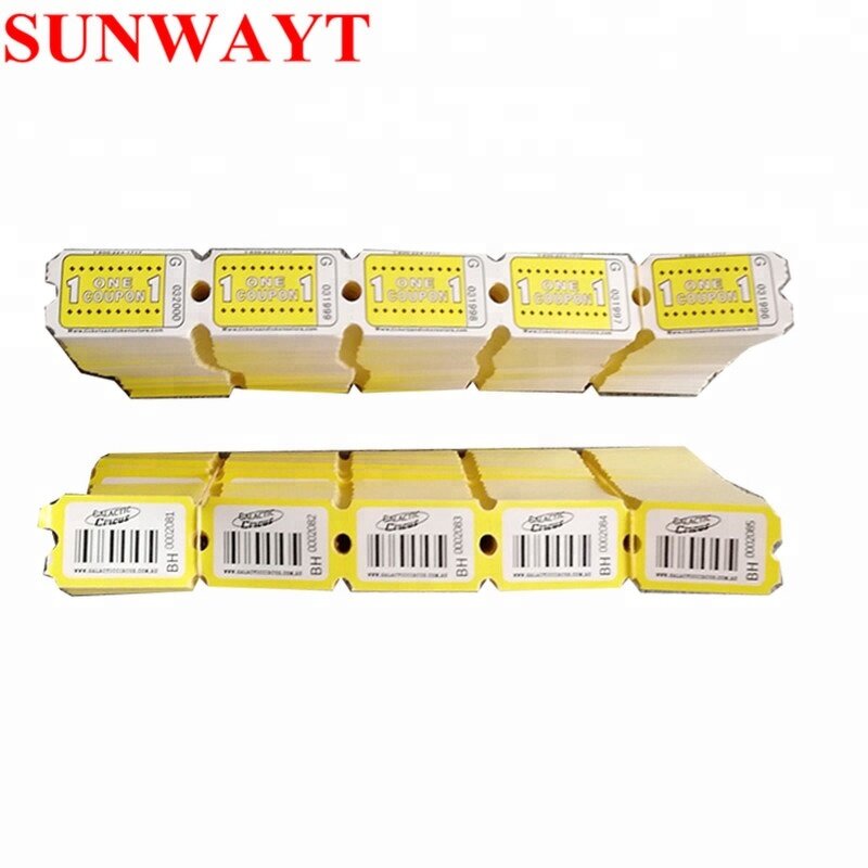 Lottery Ticket Manufacturer - 180g 160g Cheap Price Arcade Parts Factory Direct Custom Printing for Arcade