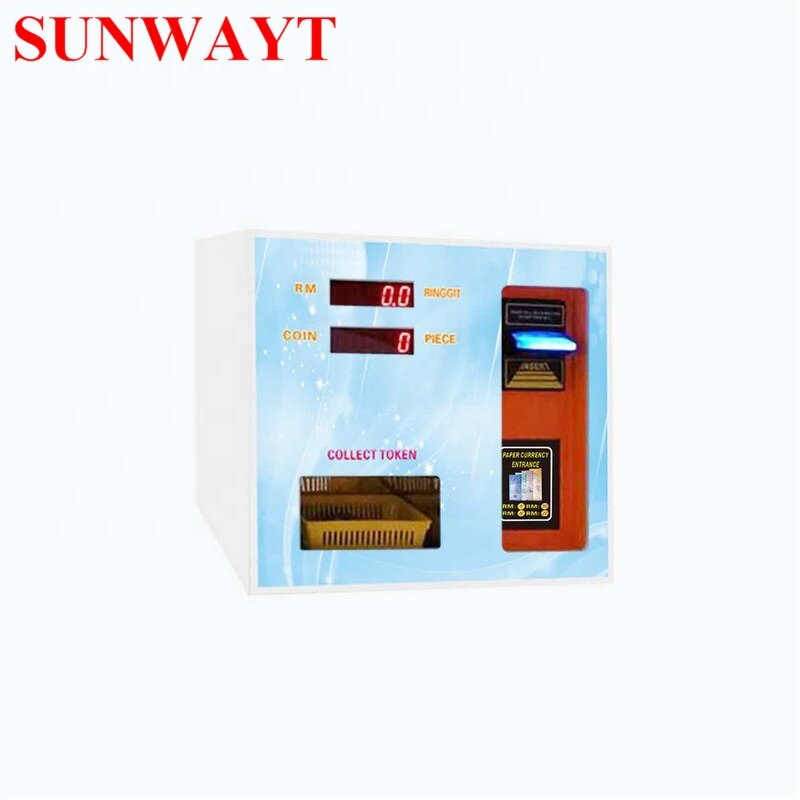 ATM Coin Exchange Machine Manufacturer - Malaysia Type Back Door Open Token Money Currency Change