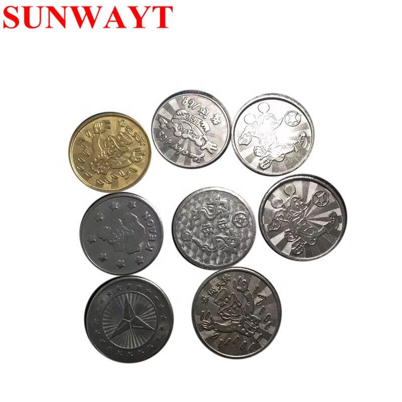 Arcade Game Token Manufacturer - Custom Metal Stainless Steel for Game