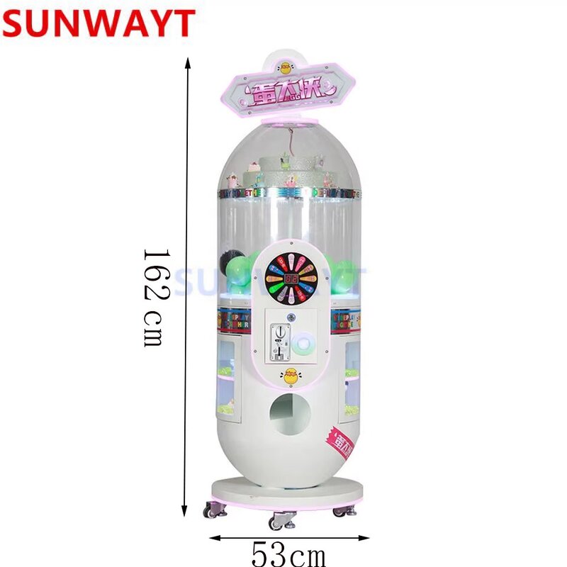 Vending Machine Manufacturer - Colorful Twist Egg Candy Project Coin Operated Capsule Toys Gift Claw