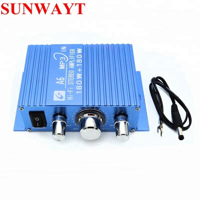 Sound Amplifier Manufacturer - Wholesale Price 180 Watt Stereo Hi-Fi A6