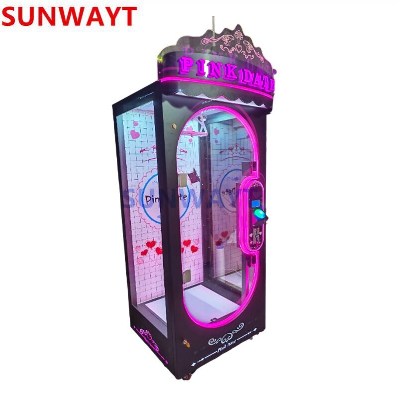 Claw Crane Game Machine Manufacturer - Wholesale Luxury Arcade Prize Pink Date Cut Scissors Toy Gift