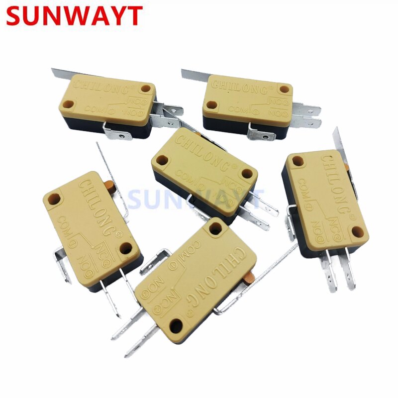 Microswitch Manufacturer - Arcade Machine Parts Good Quality Yellow Push Button 3 Pin Terminals