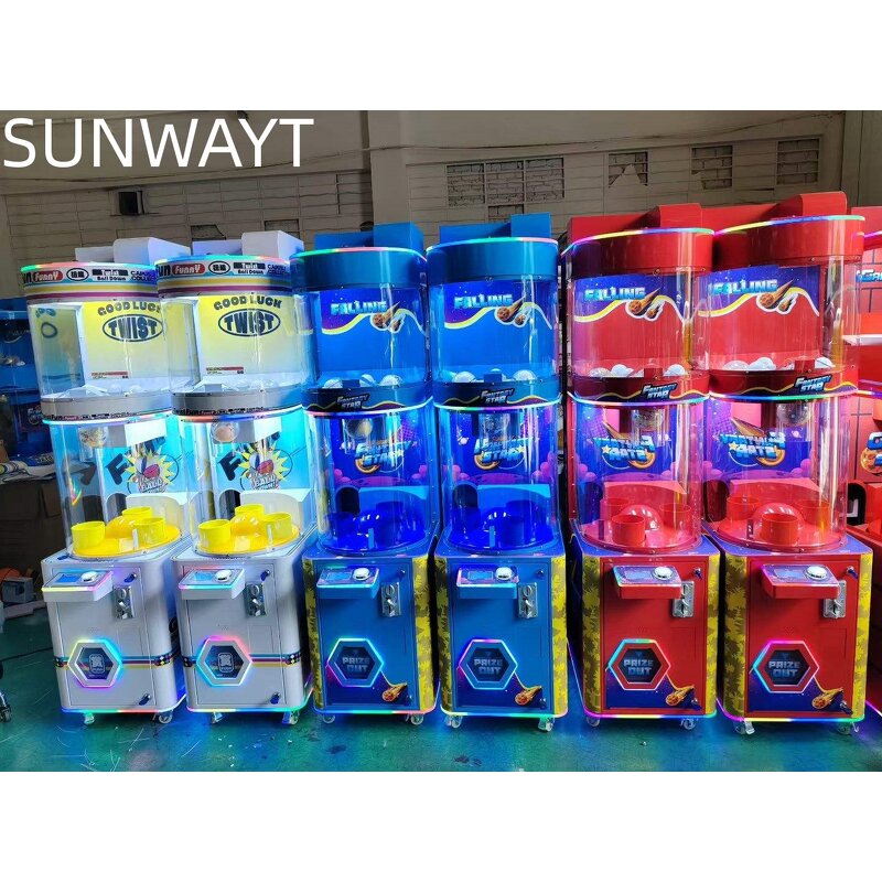 Lucky Drop Capsule Toys Machine Manufacturer - 1.7m Coin Operated Game Capsule Vending