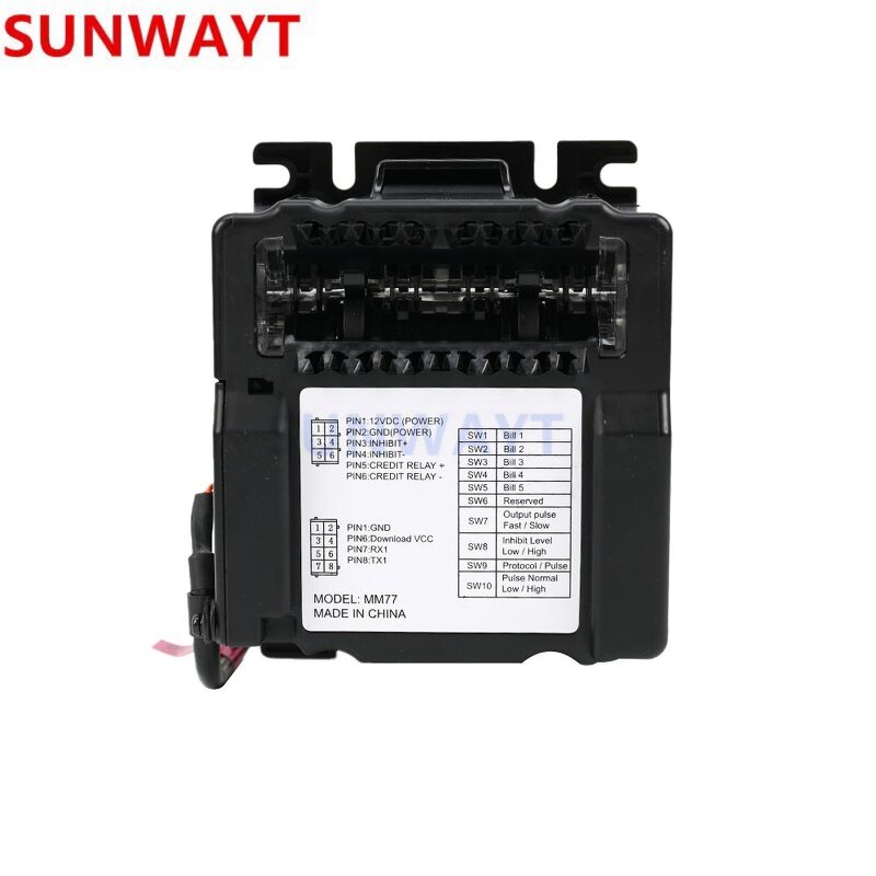 Bill Validator Manufacturer - Factory Hot Selling Top MM77 Dollar with Currency Acceptance for Arcade