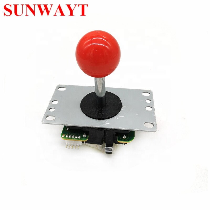 Arcade Joystick Manufacturer - 5 Pin 8 Way Round Restrictor with Circuit Board for Game Console Multi Colors