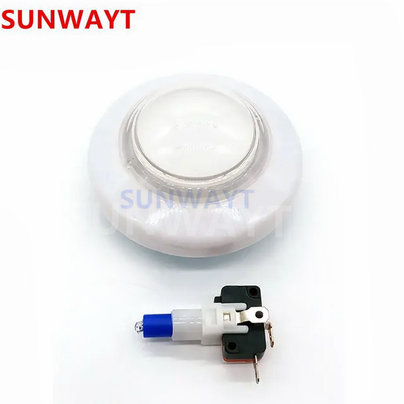Arcade Push Button Manufacturer - 92mm Big Round Multi Color Illuminated LED Switch