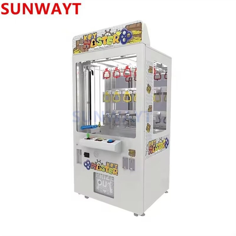 Key Master Gift Machine Manufacturer - Wholesale 15 Grids Indoor Entertainment Coin Operated Claw Crane Prize Arcade