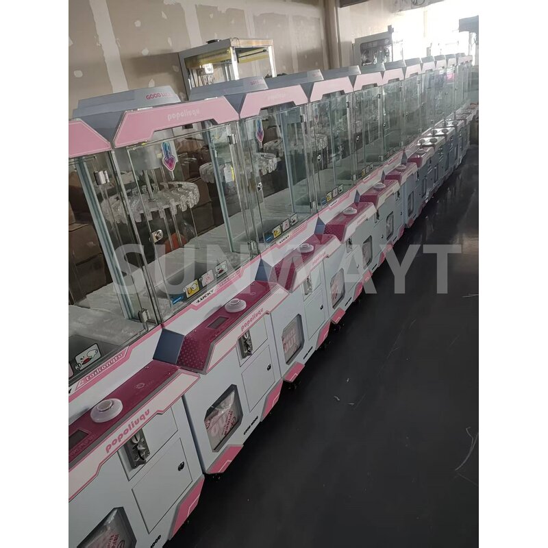 Claw Machine Manufacturer - Mini Clip Prize Clamp Snacks Vending Arcade Crane 24 Clip Card Snack Gift Mini Claw Doll