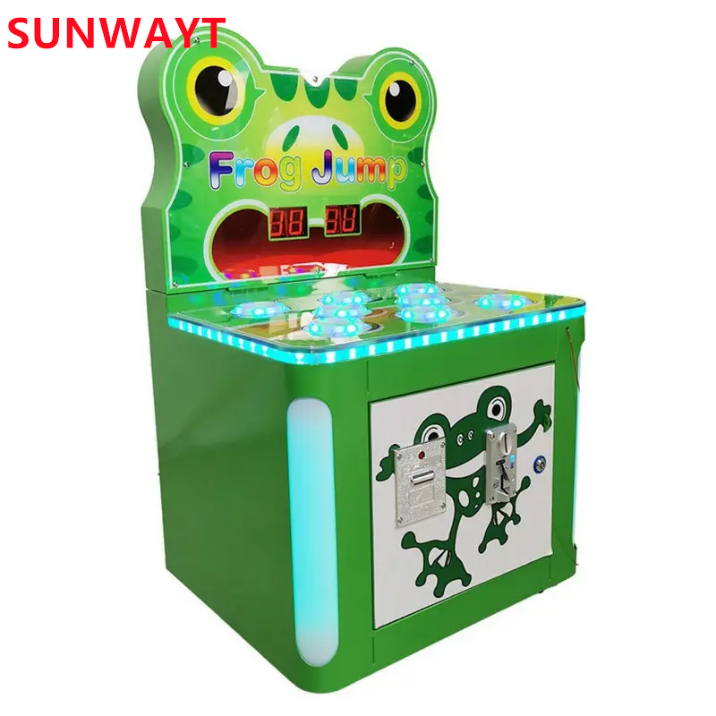 Whack a Mole Game Machine Manufacturer - Coin Operated Hitting Frog Kids Arcade with Ticket Redemption