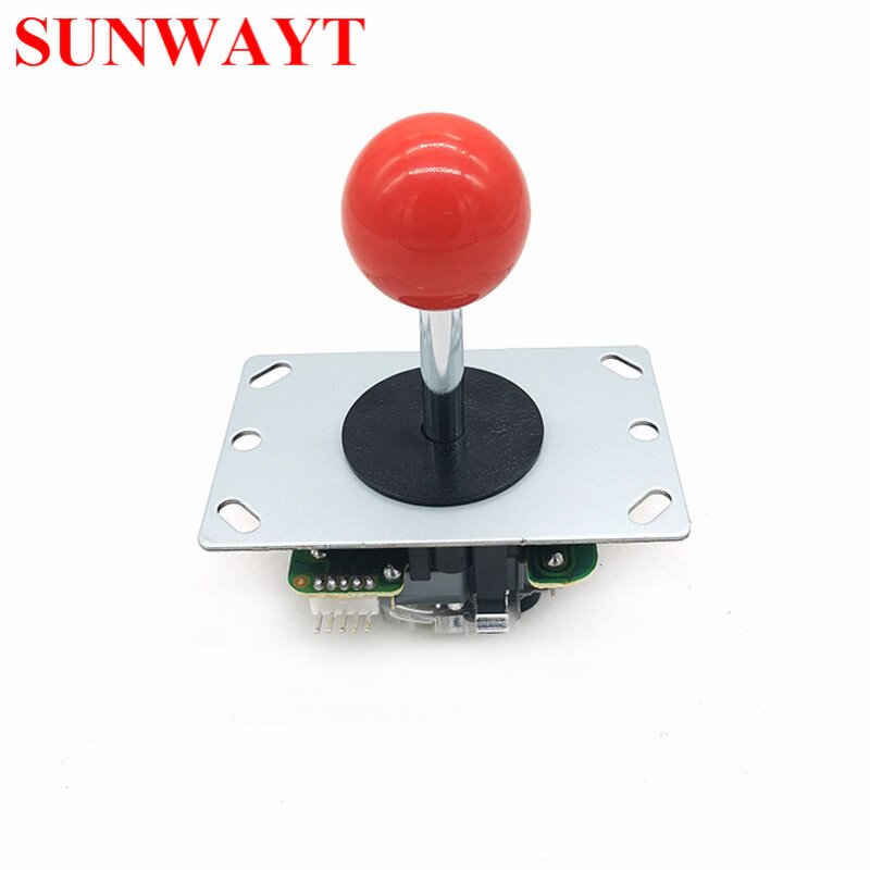 Arcade Joystick Manufacturer - 5 Pin 8 Way Universal Console with Round Restrictor for Fighting Game