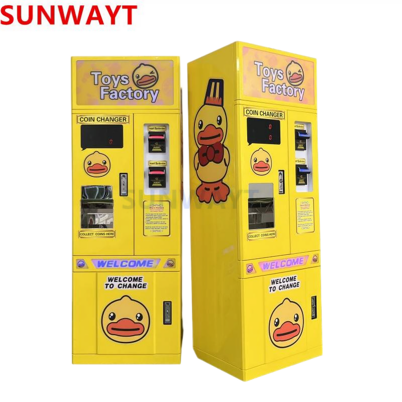 Coin Change Machine Manufacturer - Customized Automatic Money Currency Changer Bill Changer