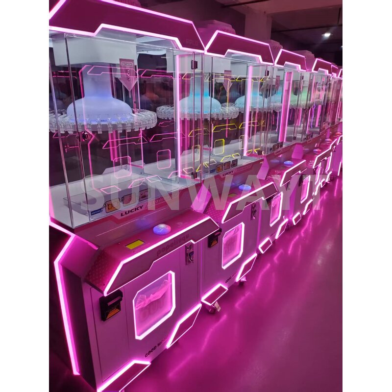 Clip Prize Game Machine Manufacturer - High Quality 40 Clip Coin Operated Gift Arcade Clamp Vending Automatic Card Clip