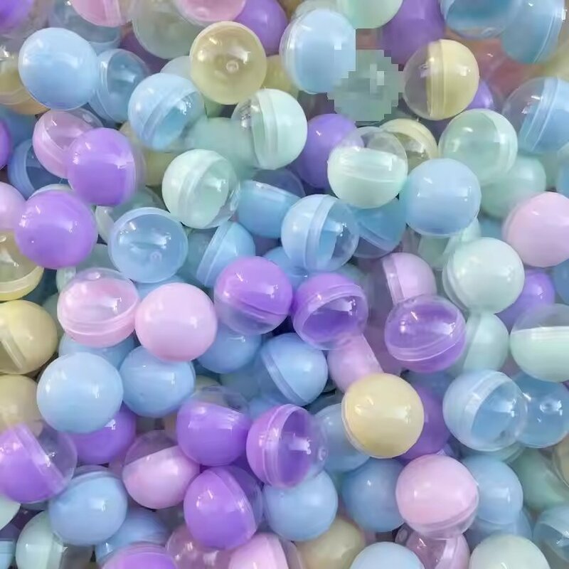 Empty Capsule Manufacturer - Transparent Mini Size 28-120mm 1-2 Inch Round Plastic for Kids