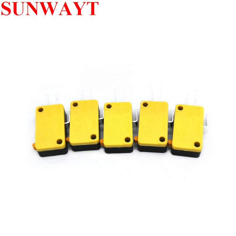 Microswitch Manufacturer - Yellow Three Terminal for Arcade Game Push Button