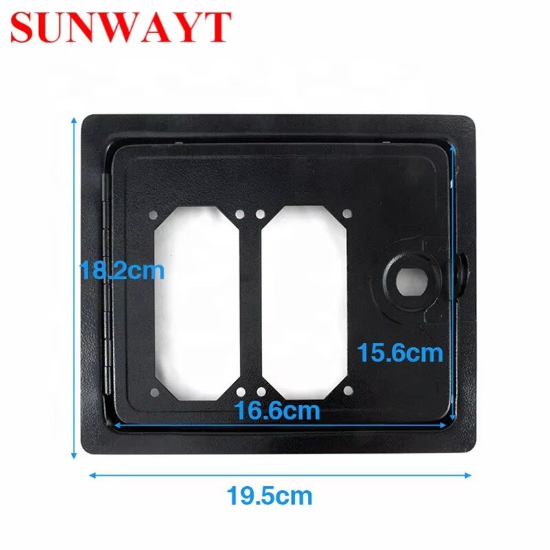 Coin Door Manufacturer - for Dual Coin Acceptors Iron Small for Vending