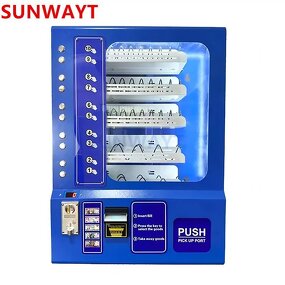 Snacks Vending Machine Manufacturer - High-Efficiency Coin Bill Operated Small for Park Cinema Mall