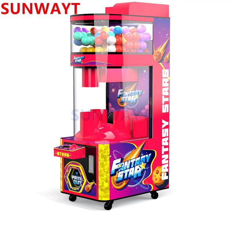 Lucky Drop Ball Machine Manufacturer - 100mm Capsule Toy Vending with Coin Operation for Arcades Retail