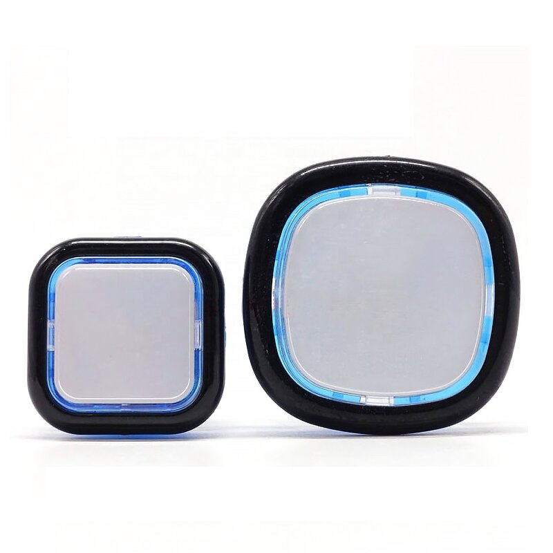 Arcade Push Button Manufacturer - 35mm 50mm Square LED Illuminated Blue Light 12V Switch for Coin Game Vending Cabinet DIY