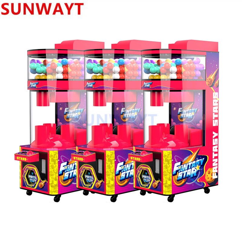 Lucky Drop Ball Machine Manufacturer - 100mm Capsule Toy Vending with Coin Operation for Arcades Retail