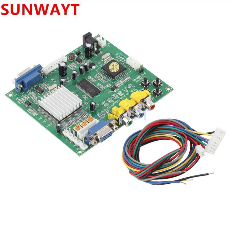 Video Converter Board Manufacturer - Arcade Game RGB CGA EGA YUV to VGA HD GBS8200