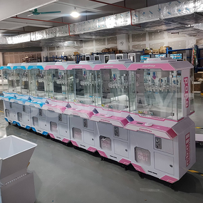 Claw Machine Manufacturer - Mini Clip Prize Clamp Snacks Vending Arcade Crane 24 Clip Card Snack Gift Mini Claw Doll