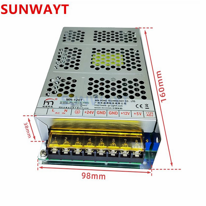 Power Supply Box Manufacturer - Arcade Machine Accessories Coin Operated Video Game MH-120T Power