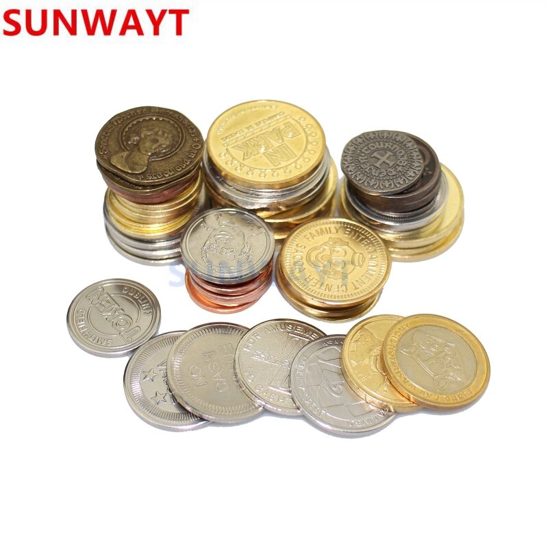 Coin Pusher Token Manufacturer - Wholesale Customized Metal for Coin Operated Games Laundry Amusement Claw Arcade