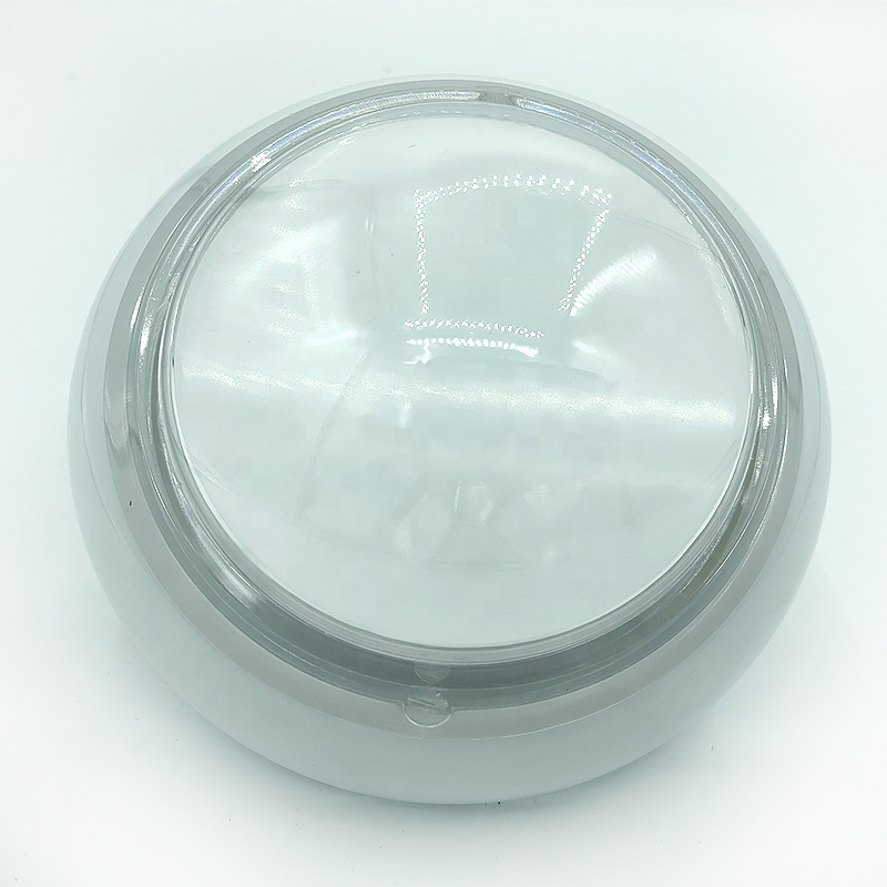 Illuminated Push Button Manufacturer - 120mm 7 Color Flashing Big Dome Round for Crane Toy Arcade Game