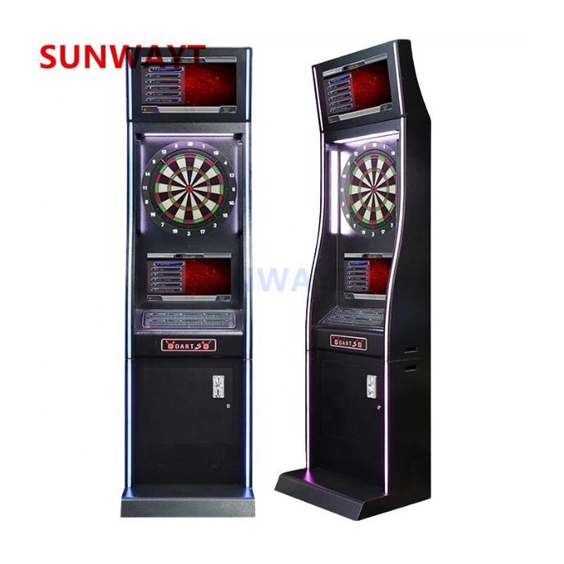 Electronic Dart Board Manufacturer - Coin Operated Adult Play Against Arcade LCD Online Soft Tip