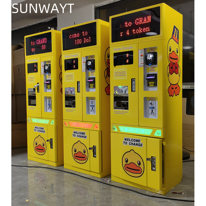 Coin Change Machine Manufacturer - Customized Automatic Money Currency Changer Bill Changer