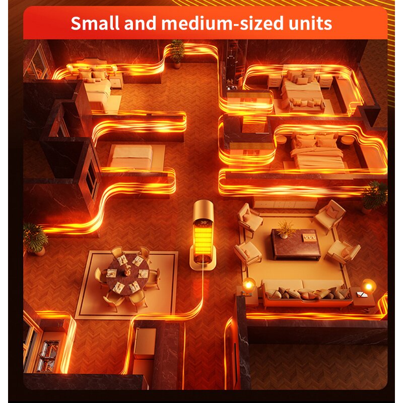 Fan Heater Manufacturer - New Style Graphene Electric PTC Element Energy-Saving Overheat Protection Fast Indoor Heating