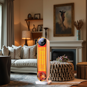 Fan Heater Manufacturer - New Style Graphene Electric PTC Element Energy-Saving Overheat Protection Fast Indoor Heating