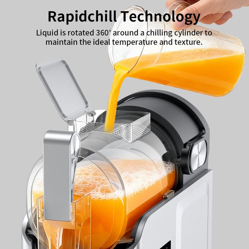 Ice Cream Maker Manufacturer - 220W Portable 2 L Home Automatic Slushie Machine with 6 Functions