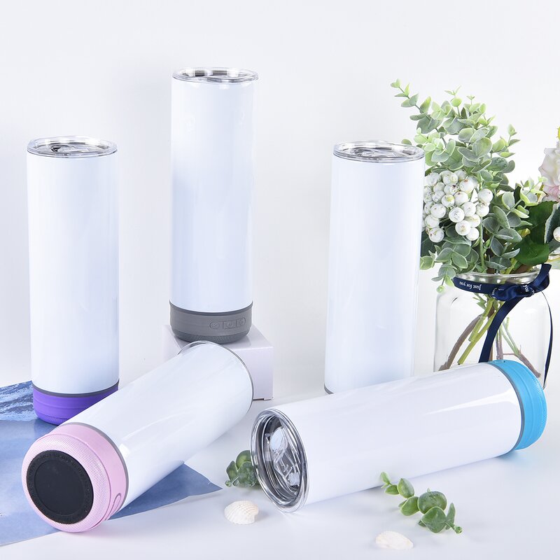 Travel Tumbler Manufacturer - 20oz Stainless Steel Double-Wall with LED Leak-Proof BPA Free Eco-Friendly for Office Home