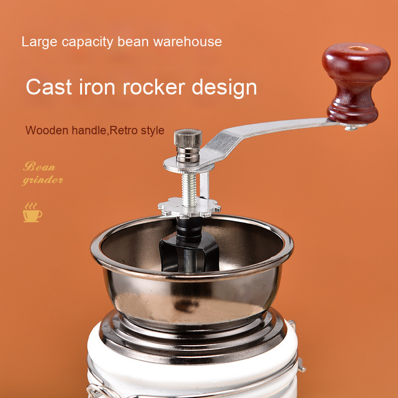 Mini Coffee Grinder Manufacturer - Best Seller JDSR Model 558 Custom Logo Eco-friendly 50g Retro Modern Ceramic