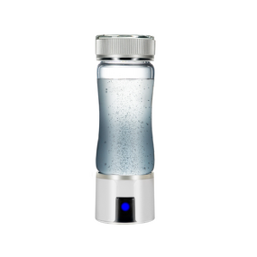 Hydrogen-Rich Cup Manufacturer - 300ml High-End Glass Eco-friendly Modern Digital Smart with Lid 6-12 Hours Thermal