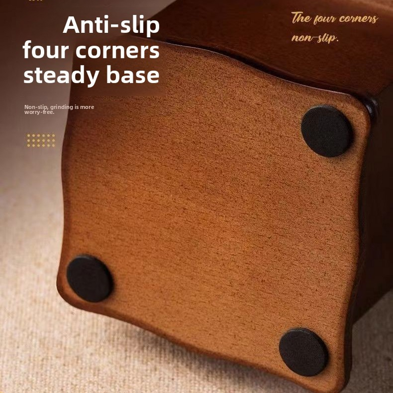 Manual Coffee Grinder Manufacturer - Small Retro Stainless Steel Conical Burr Eco-friendly Household Kitchen Hand-Crank